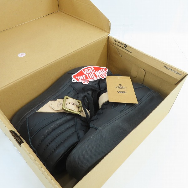 実際に弊社で買取させて頂いたVANS×VIVIENNE WESTWOOD/バンズ×ヴィヴィアン ウエストウッド SK8-high/スケートハイ VN0A4BTUXKP1/23.5の画像 8枚目