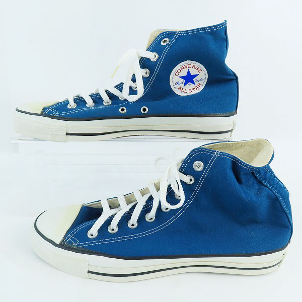 実際に弊社で買取させて頂いた【観賞用】CONVERSE/コンバース 90年代 USA製 ALL STAR/オールスター ハイカット スニーカー 16397/10.5の画像 3枚目