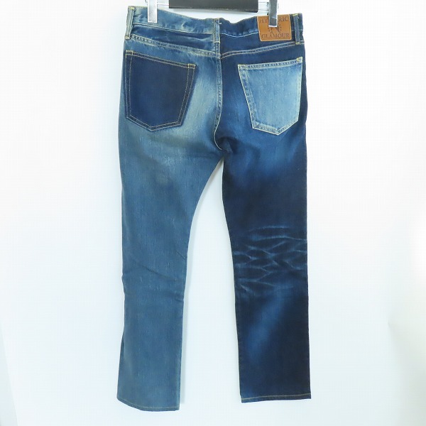 実際に弊社で買取させて頂いたHYSTERIC GLAMOUR/ヒステリックグラマー HRLR加工 デニムパンツ 0241AP12 /31の画像 1枚目