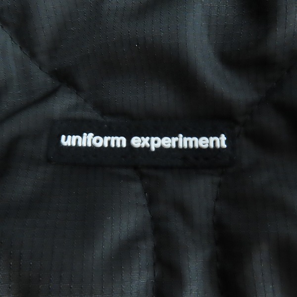 実際に弊社で買取させて頂いたuniform experiment/ユニフォームエクスペリメント キルティングジャケット ライナージャケット UE-222014/2の画像 4枚目