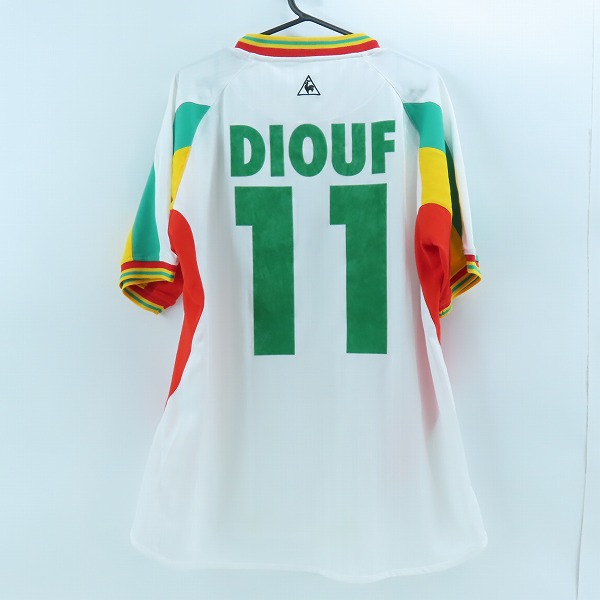 実際に弊社で買取させて頂いたle coq sportif/ルコックスポルティフ セネガル代表 #11 エル＝ハッジ・ディウフ ユニフォーム /Lの画像 1枚目