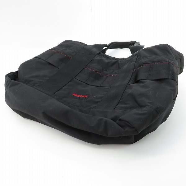 実際に弊社で買取させて頂いたBRIEFING/ブリーフィング  トートバッグ ブラックの画像 2枚目