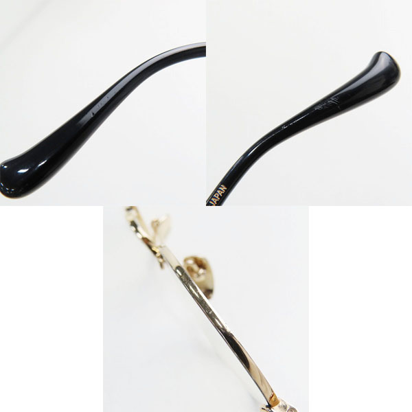 実際に弊社で買取させて頂いたCHROME HEARTS/クロムハーツ BUBBA-A メガネフレーム アイウェア の画像 7枚目