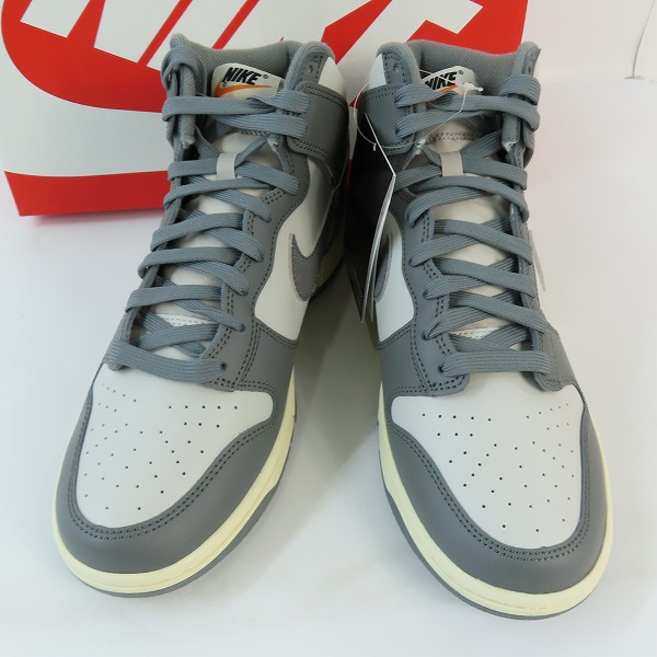 実際に弊社で買取させて頂いた【未使用】NIKE/ナイキ DUNK HI RETRO SE VNTG/ダンク ハイ レトロ スペシャルエディション ヴィンテージ DM0582-001/27.5