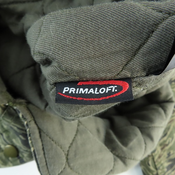 実際に弊社で買取させて頂いたHYSTERIC GLAMOUR/ヒステリックグラマー プリマロフト TIGER STRIPE タイガーストライプ モッズコート 0233AC03/Sの画像 7枚目