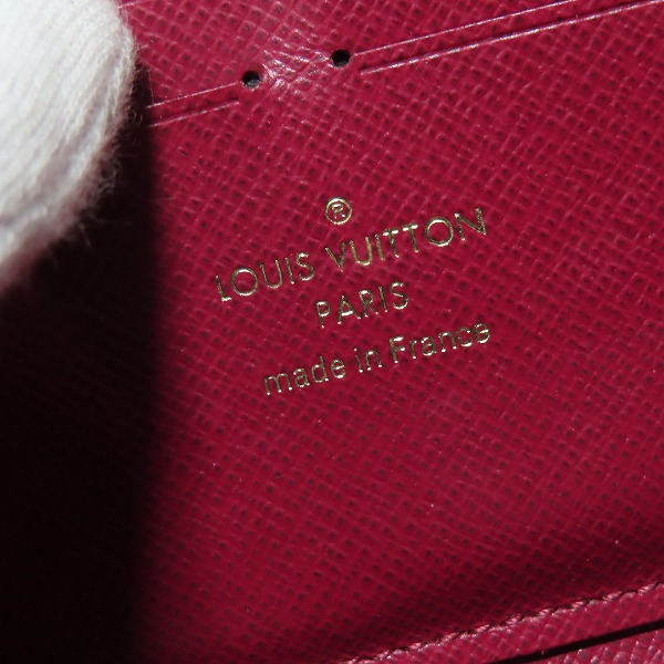 実際に弊社で買取させて頂いたLOUIS VUITTON/ルイヴィトン モノグラム ポルトフォイユ クレマンス ラウンドファスナー ウォレット/長財布 M60742の画像 5枚目