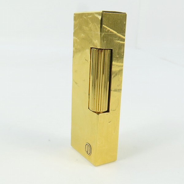 実際に弊社で買取させて頂いたdunhill/ダンヒル サイドローラー ガスライター ゴールドの画像 2枚目