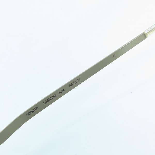 実際に弊社で買取させて頂いたMYKITA/マイキータ LESSRIM JUN/レスリム ジュン メガネフレーム/アイウェアの画像 5枚目