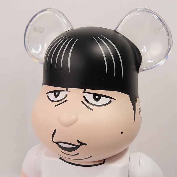 実際に弊社で買取させて頂いたメディコムトイ BE@RBRICK/ベアブリック BANANAMAN/バナナマン POPUP限定 100％&400% 日村勇紀/設楽統 2点セットの画像 4枚目