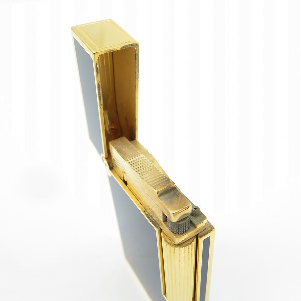 実際に弊社で買取させて頂いたS.T.Dupont/デュポン LINE2/ライン2 ライター 紺漆の画像 3枚目