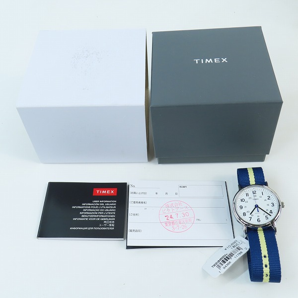 実際に弊社で買取させて頂いた(1)TIMEX/タイメックス ウィークエンダー セントラルパーク 腕時計 TW2U84500の画像 6枚目