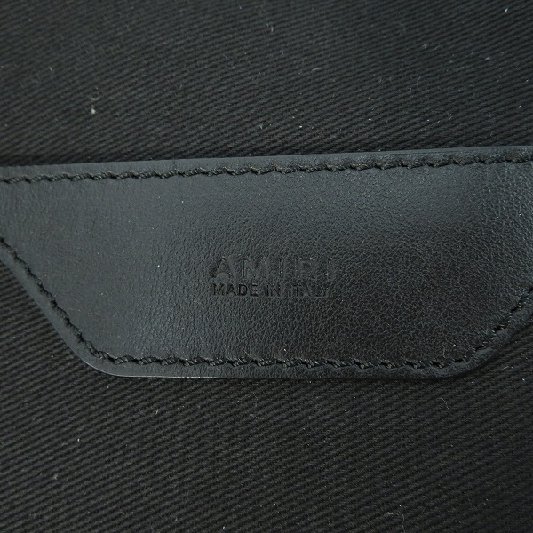 実際に弊社で買取させて頂いたAMIRI/アミリ Medium Guitar Bag/レザーギター型リュックサック/バックパック の画像 7枚目