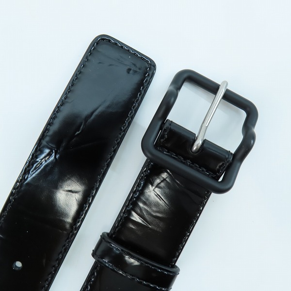 実際に弊社で買取させて頂いたBOTTEGA VENETA/ボッテガヴェネタ レザーベルト 691233 V1RW2の画像 1枚目