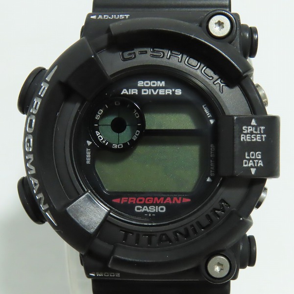 実際に弊社で買取させて頂いたG-SHOCK/Gショック FROGMAN/フロッグマン DW-8200Z-1T【動作未確認】