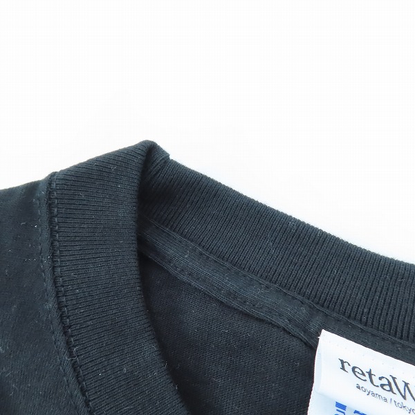 実際に弊社で買取させて頂いた(1)retaW×FRAGMENT design/リトゥ×フラグメントデザイン ロゴプリントTシャツ/Mの画像 5枚目