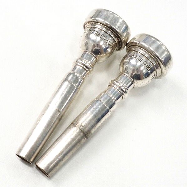 実際に弊社で買取させて頂いたVINCENT BACH/ヴィンセントバック 8-3/4・7C トランペット用 マウスピース 2本セット