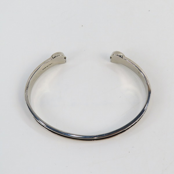 実際に弊社で買取させて頂いたALEXANDER McQUEEN/アレキサンダーマックイーン ツイン スカル スネイク バングル の画像 5枚目