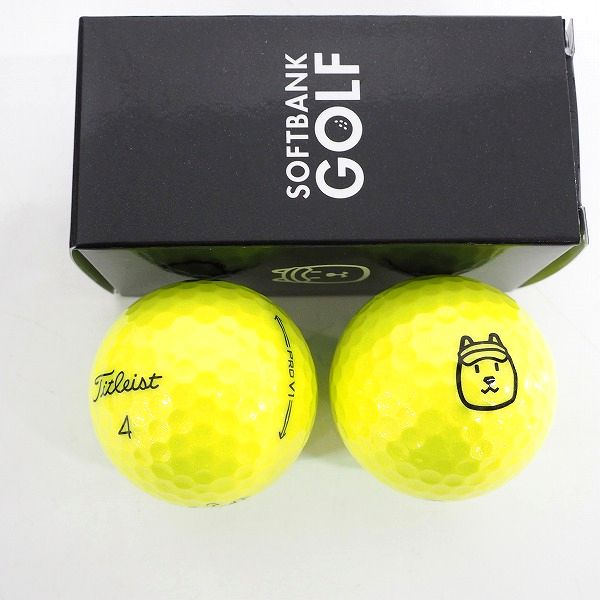 実際に弊社で買取させて頂いた【未使用/オウンネーム】ダンロップ スリクソン Z-STAR  Titleist/タイトリスト PRO V1 ゴルフボール 計半ダース /6個の画像 2枚目