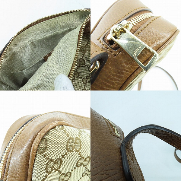 実際に弊社で買取させて頂いたGUCCI/グッチ ショルダーバッグ ＧＧキャンバス 449413 527066の画像 7枚目