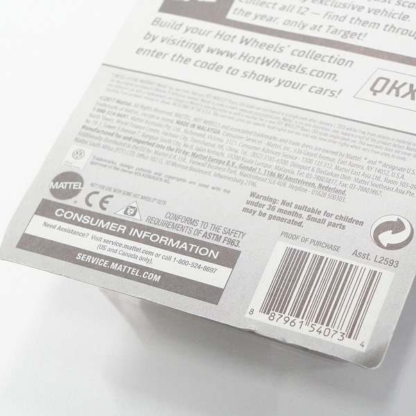 実際に弊社で買取させて頂いた【未開封】Hot Wheels/ホットウィール VOLKSWAGEN T2 PICKUP RED EDITION フォルクスワーゲンの画像 6枚目