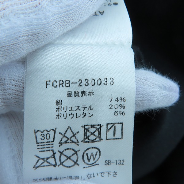 実際に弊社で買取させて頂いたF.C.Real Bristol/エフシーレアルブリストル 23SS TECH SWEAT TRAINING SHORTS/ハーフパンツ FCRB-230033/Lの画像 4枚目