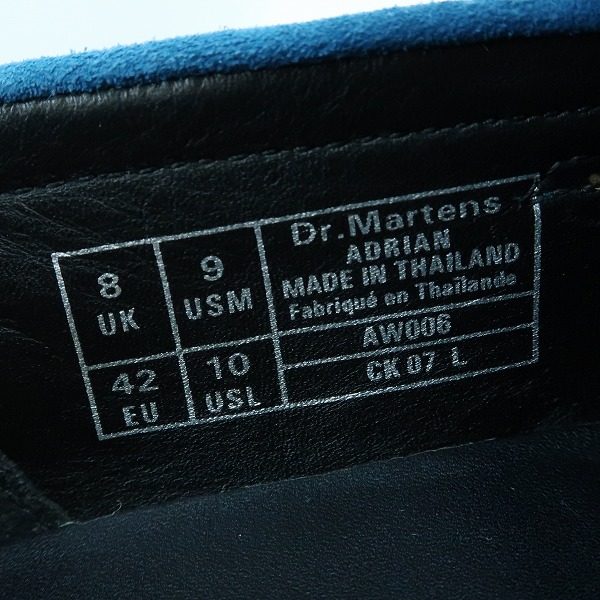 実際に弊社で買取させて頂いたDr.Martens/ドクターマーチン ADRIAN/エイドリアン スエード タッセルローファー/UK8の画像 5枚目