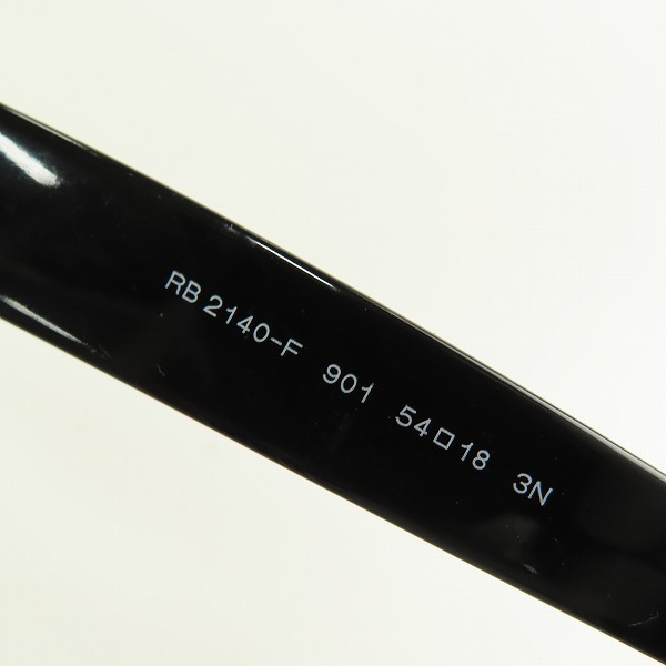 実際に弊社で買取させて頂いたRay-Ban/レイバン WAYFARER/ウェイファーラーサングラス/アイウェア RB2140-F 901の画像 6枚目