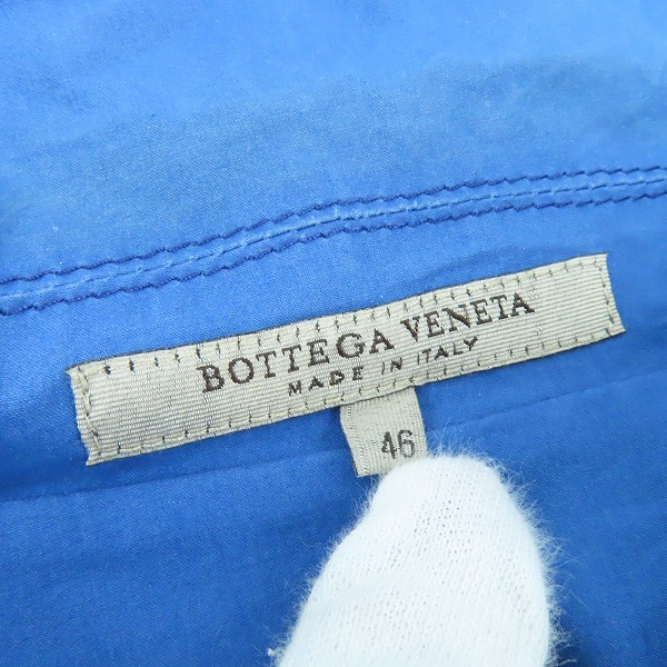 実際に弊社で買取させて頂いたBOTTEGA VENETA/ボッテガヴェネタ コットン ジップアップ ブルゾン ジャケット/46の画像 2枚目