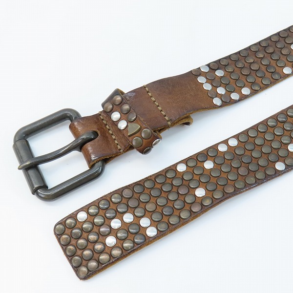 実際に弊社で買取させて頂いたHTC/エイチティーシー スタッズ ベルト 90/36の画像 1枚目