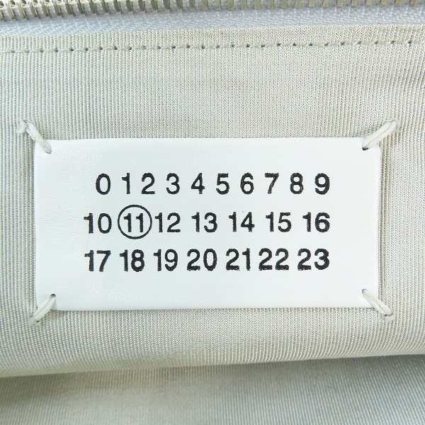 実際に弊社で買取させて頂いたMaison Martin Margiela 11/メゾンマルタンマルジェラ ペイント加工 クラッチバッグの画像 4枚目