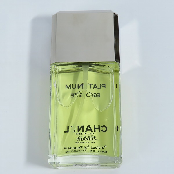 実際に弊社で買取させて頂いたCHANEL/シャネル EGOISTE PLATINUM/エゴイスト プラチナム/エゴプラ EDT 100mlの画像 2枚目