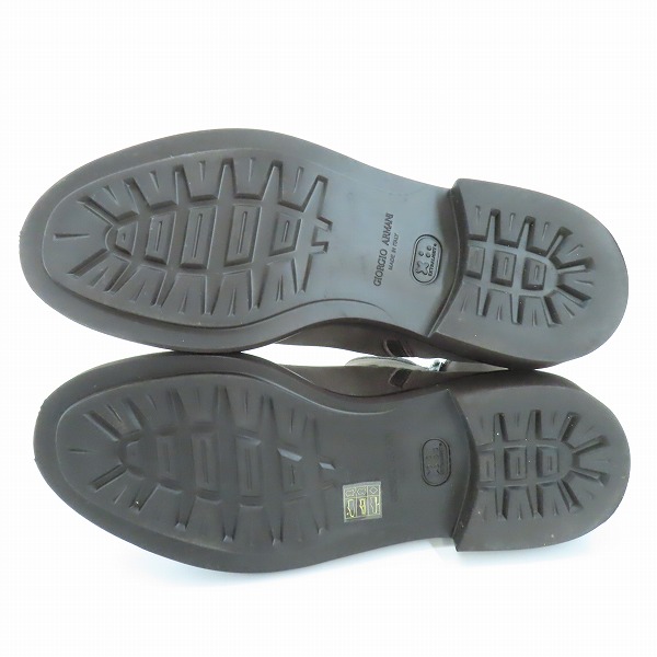 実際に弊社で買取させて頂いたGIORGIO ARMANI/ジョルジオアルマーニ スウェード レザーブーツ X2M288/8の画像 2枚目