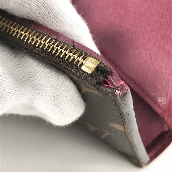 実際に弊社で買取させて頂いたLOUIS VUITTON/ルイヴィトン モノグラム ポルトフォイユ ヴィクトリーヌ 三つ折り財布 M41938 の画像 7枚目
