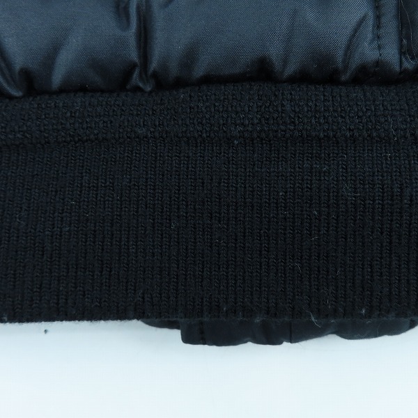 実際に弊社で買取させて頂いた【JPタグ】BALMAIN/バルマン キルティングダウン ライダースジャケット/バイカージャケット 46の画像 8枚目