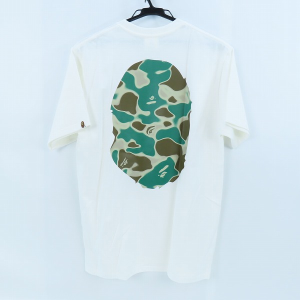 実際に弊社で買取させて頂いたA BATHING APE/アベイジングエイプ LIQUID CAMO BIG APE HEAD TEE/リキッド カモフラ ビッグ サル顔 Tシャツ/Mの画像 1枚目