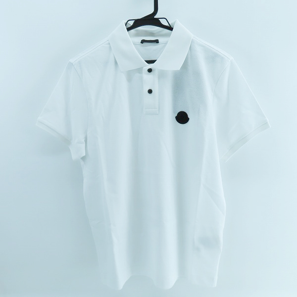実際に弊社で買取させて頂いた【未使用/JPタグ】MONCLER/モンクレール ラバーロゴ ポロシャツ J20918A00014 84556/S