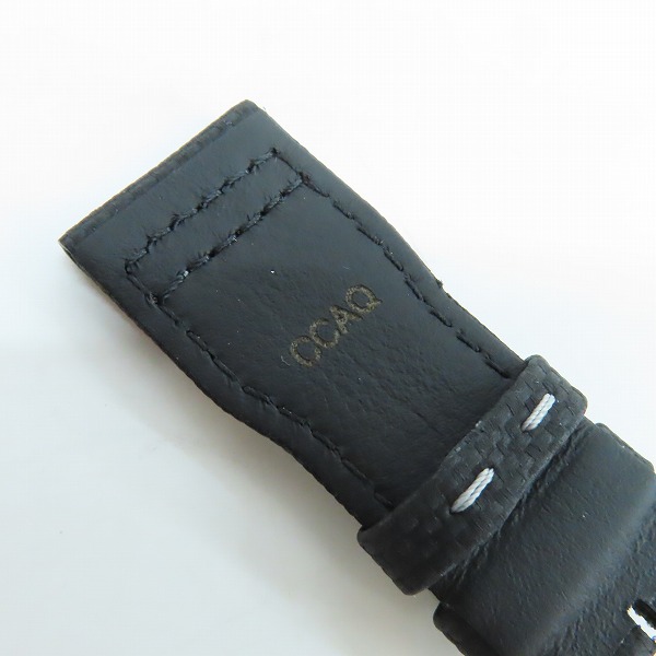 実際に弊社で買取させて頂いたIWC/インターナショナルウォッチカンパニー schaffhausen/シャフハウゼン  レザー ストラップ/ベルト カーフ MXE0FF42の画像 4枚目