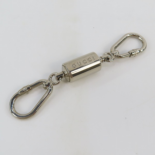 実際に弊社で買取させて頂いたGUCCI/グッチ Wホルダー カラビナ キーホルダー