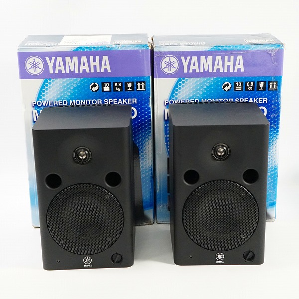 実際に弊社で買取させて頂いたYAMAHA/ヤマハ MSP5 STUDIO パワード モニタースピーカー ペア 動作確認済み