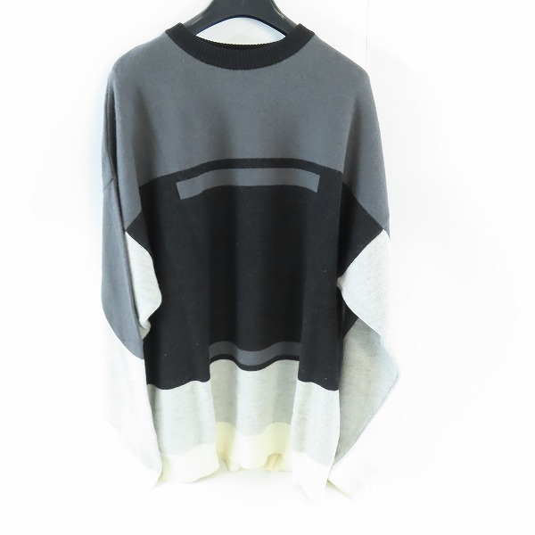 実際に弊社で買取させて頂いたMYne MIHARA YASUHIRO/マイン ミハラヤスヒロ ロゴ セーター G00PO142/M