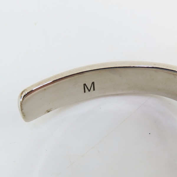 実際に弊社で買取させて頂いたALEXANDER McQUEEN/アレキサンダーマックイーン スカル バングル の画像 8枚目