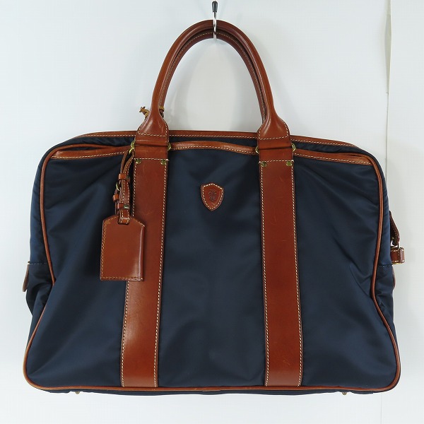 実際に弊社で買取させて頂いたFelisi/フェリージ 1882 レザー切り替え ナイロン ブリーフ バッグ