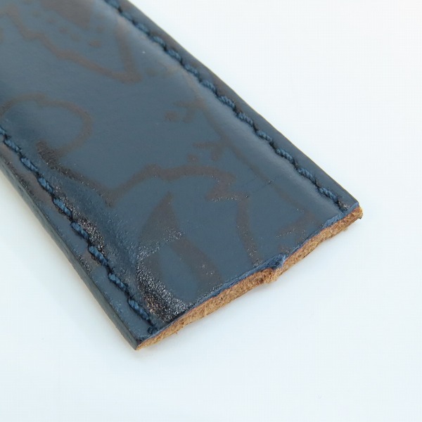 実際に弊社で買取させて頂いたETRO/エトロ ペイズリー柄/総柄 レザーベルト 42/105の画像 5枚目