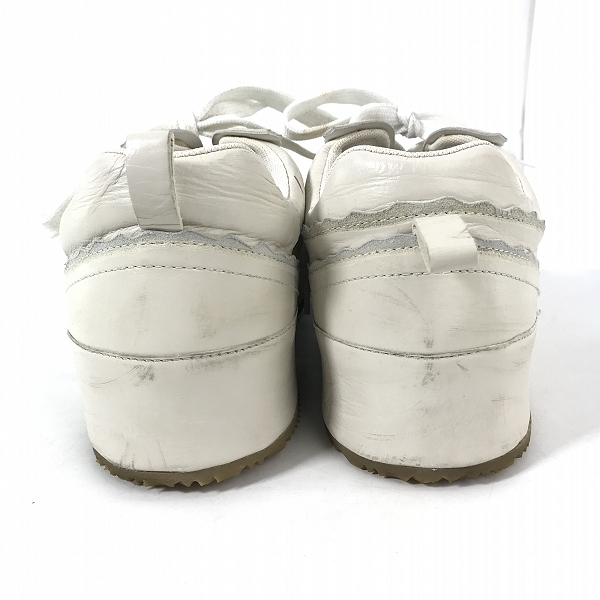 実際に弊社で買取させて頂いたLOEWE/ロエベ Ivory unstructured sneakers パッチワーク レザーローカットスニーカー 592301/40の画像 1枚目