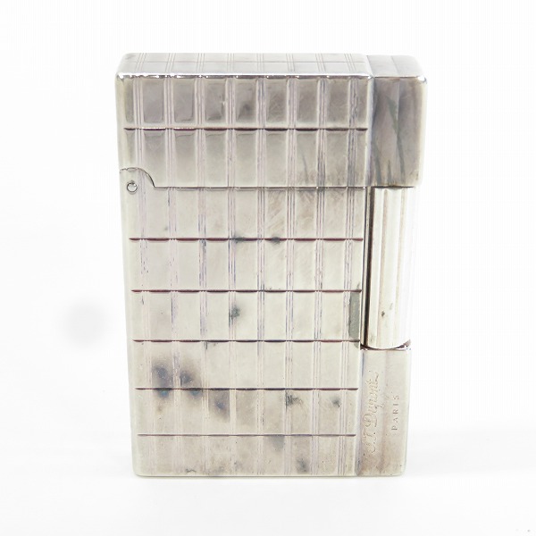 実際に弊社で買取させて頂いたS.T.Dupont/デュポン ギャッツビー レクタングル ブロックチェック ライター