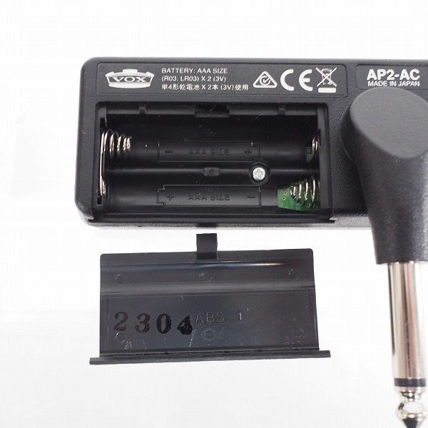 実際に弊社で買取させて頂いたVOX/ヴォックス AmPlug2 AC30 AP2-AC ギター ヘッドホンアンプ【動作確認済み】の画像 4枚目