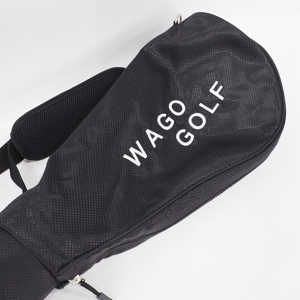 実際に弊社で買取させて頂いたHONMA/ホンマ 本間ゴルフ クラブケース WAGO GOLF ロゴ入り ブラックの画像 1枚目