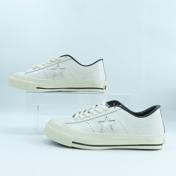 実際に弊社で買取させて頂いたCONVERSE/コンバース ONE STAR ワンスター タケオキクチ TK03 OX WHITE/7の画像 3枚目