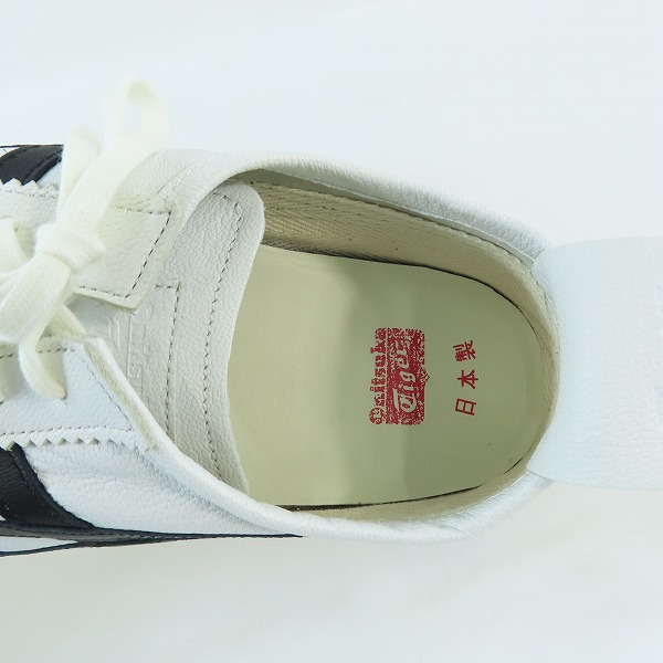 実際に弊社で買取させて頂いたOnitsuka Tiger/オニツカタイガー MEXICO 66 DELUXE/メキシコ66 デラックス レザー 1181A012/28の画像 4枚目