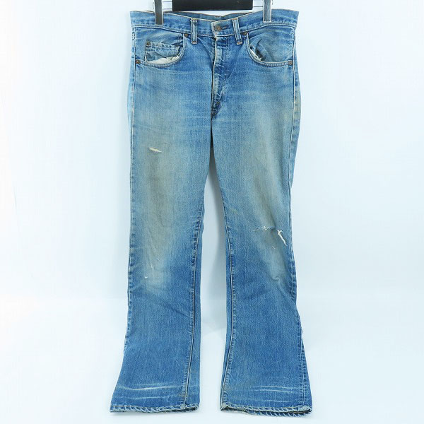 実際に弊社で買取させて頂いたLEVI'S/リーバイス 505-0217 42TALONジッパーフライ スモールe ヴィンテージ デニムパンツ/ジーンズ/33/34